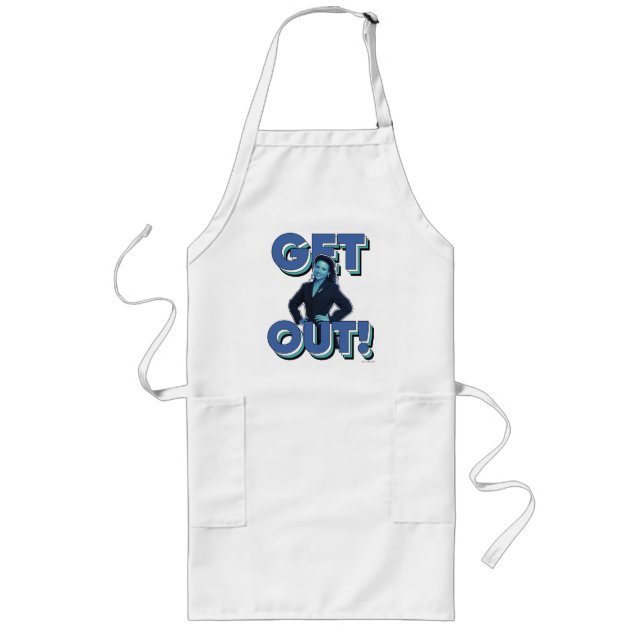 Seinfeld | Elaine - Get Out! Long Apron (Front)