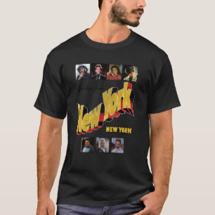 Seinfeld Greetings from New York with Characters T T-Shirt