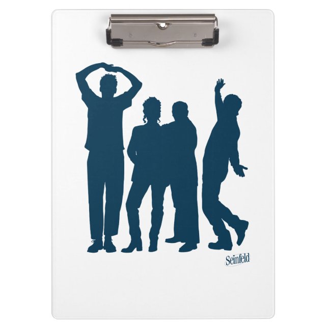 Seinfeld | Group Silhouette Graphic Clipboard (Front)