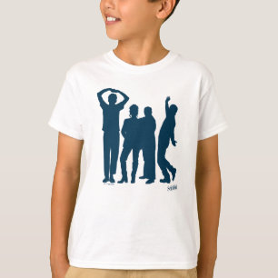 Seinfeld   Group Silhouette Graphic T-Shirt