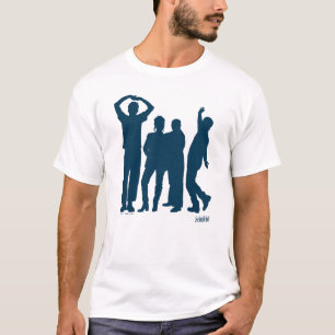 Seinfeld   Group Silhouette Graphic T-Shirt