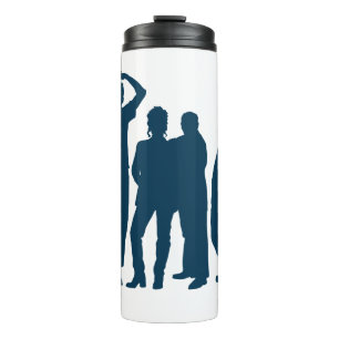 Seinfeld   Group Silhouette Graphic Thermal Tumbler