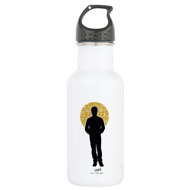 Seinfeld | Jerry Seinfeld Silhouette 532 Ml Water Bottle (Front)