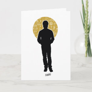 Seinfeld   Jerry Seinfeld Silhouette Card
