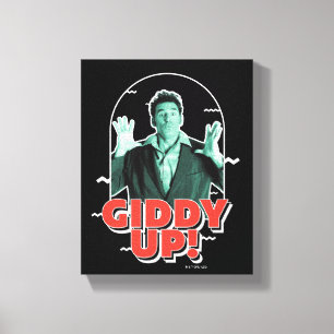 Seinfeld Kramer - Giddy Up! Canvas Print