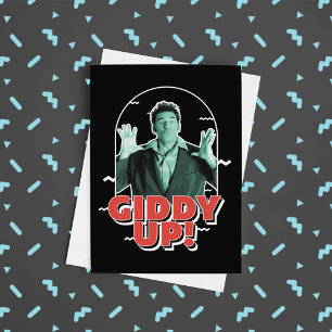 Seinfeld   Kramer - Giddy Up! Card