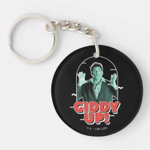 Seinfeld   Kramer - Giddy Up! Key Ring