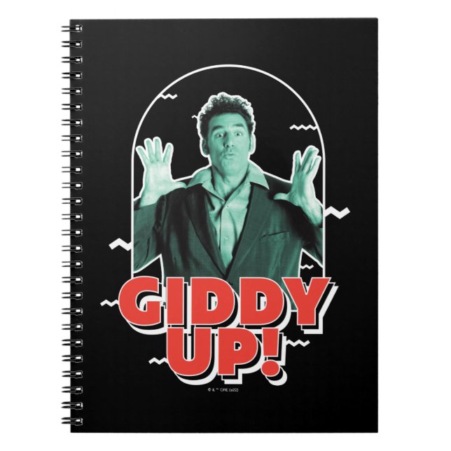 Seinfeld | Kramer - Giddy Up! Notebook (Front)
