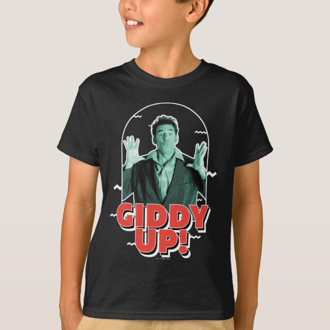 Seinfeld | Kramer - Giddy Up! T-Shirt (Front)