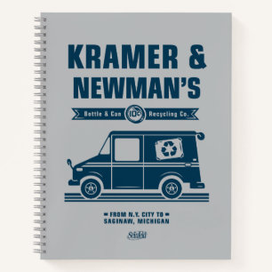 Seinfeld Kramer & Newman's Recycling Co. Notebook