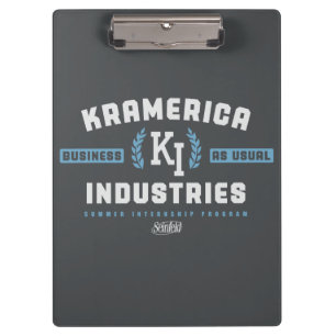 Seinfeld Kramerica Industries Clipboard