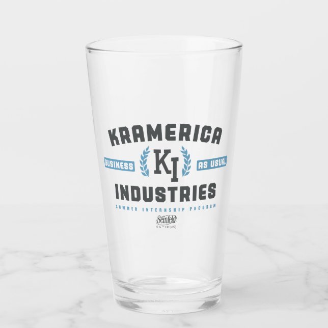 Seinfeld | Kramerica Industries Glass (Front)