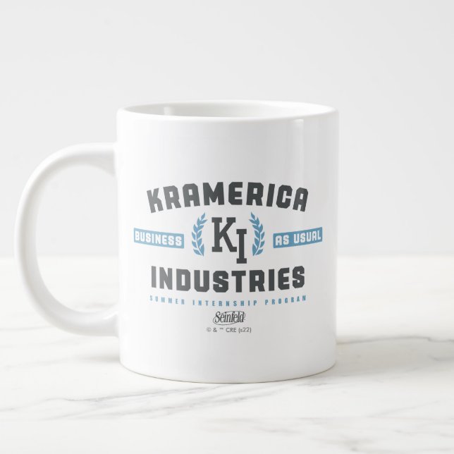 Seinfeld | Kramerica Industries Large Coffee Mug (Left)