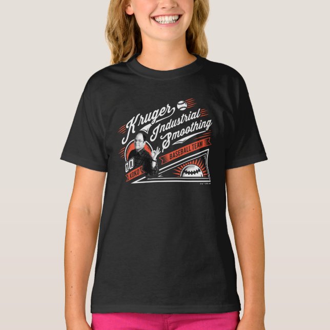 Seinfeld | Kruger Industrial Baseball Team T-Shirt (Front)