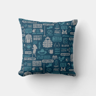 Seinfeld Meme Pattern Cushion