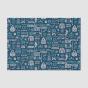 Seinfeld Meme Pattern Tissue Paper