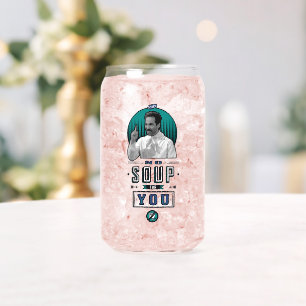 Seinfeld   No Soup For You Graphic Can Glass