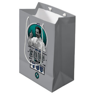 Seinfeld   No Soup For You Graphic Medium Gift Bag