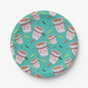 Seinfeld   No Soup For You Pattern Paper Plate