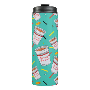 Seinfeld   No Soup For You Pattern Thermal Tumbler