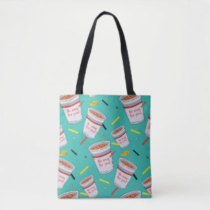 Seinfeld No Soup For You Pattern Tote Bag