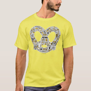 Seinfeld Pretzel Doodle Art T-Shirt