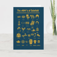 Seinfeld | The ABC's of Seinfeld Infographic