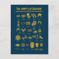Seinfeld | The ABC's of Seinfeld Infographic