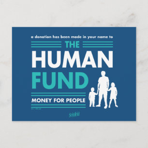 Seinfeld   The Human Fund Postcard