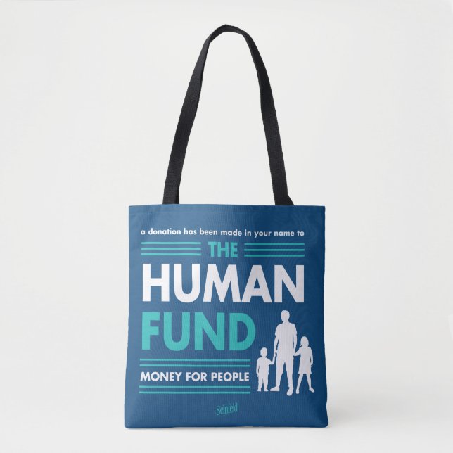 Seinfeld | The Human Fund Tote Bag (Front)