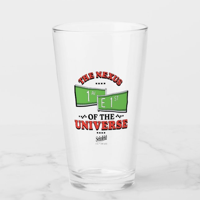 Seinfeld | The Nexus of the Universe Glass (Front)
