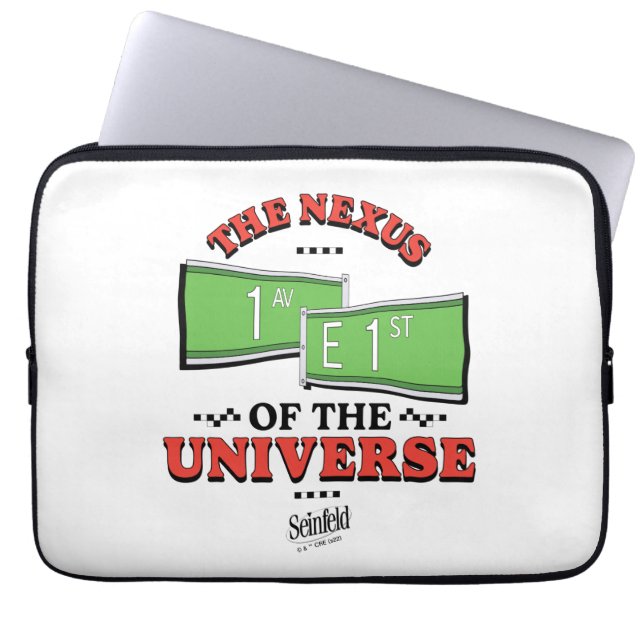 Seinfeld | The Nexus of the Universe Laptop Sleeve (Front)