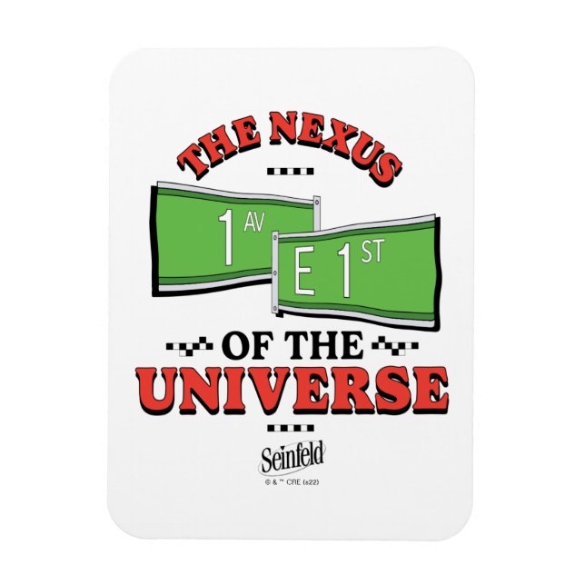 Seinfeld | The Nexus of the Universe Magnet (Vertical)