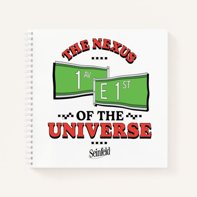 Seinfeld | The Nexus of the Universe Notebook (Front)