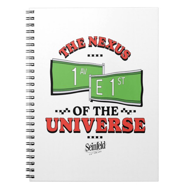 Seinfeld | The Nexus of the Universe Notebook (Front)