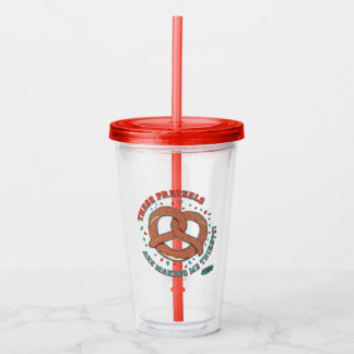 Seinfeld | These Pretzels are Making Me Thirsty Acrylic Tumbler