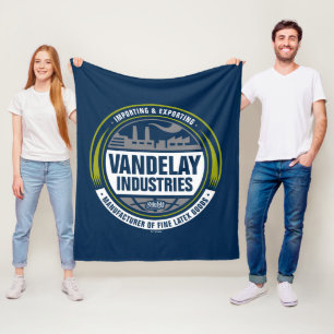 Seinfeld   Vandelay Industries Logo Fleece Blanket