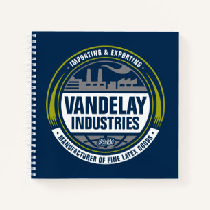 Seinfeld Vandelay Industries Logo Notebook