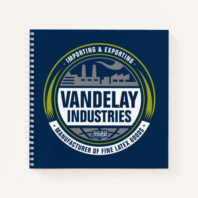 Seinfeld | Vandelay Industries Logo Notebook (Front)