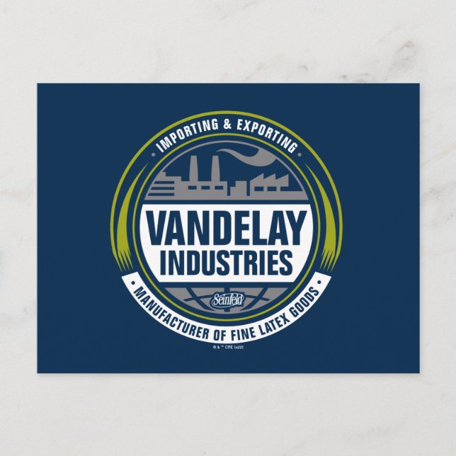 Seinfeld | Vandelay Industries Logo Postcard (Front)