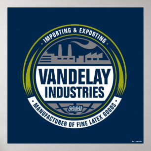 Seinfeld   Vandelay Industries Logo Poster