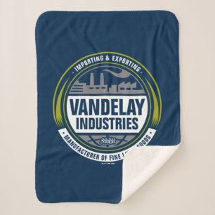 Seinfeld   Vandelay Industries Logo Sherpa Blanket