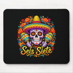 Seis Siete Spanish Humor Clroom Teaching Laugh Esp Mouse Mat
