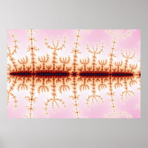 Seismic Measure - Fractal Art Poster