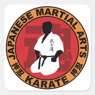 seiza square sticker
