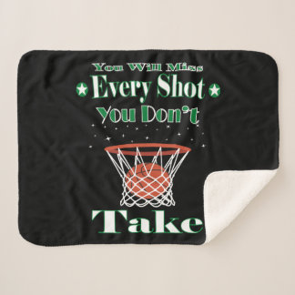 Seize Every Opportunity The Power Of Inspiration Sherpa Blanket