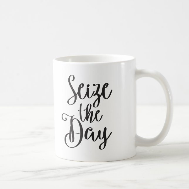 Seize the Day Coffee Mug (Right)
