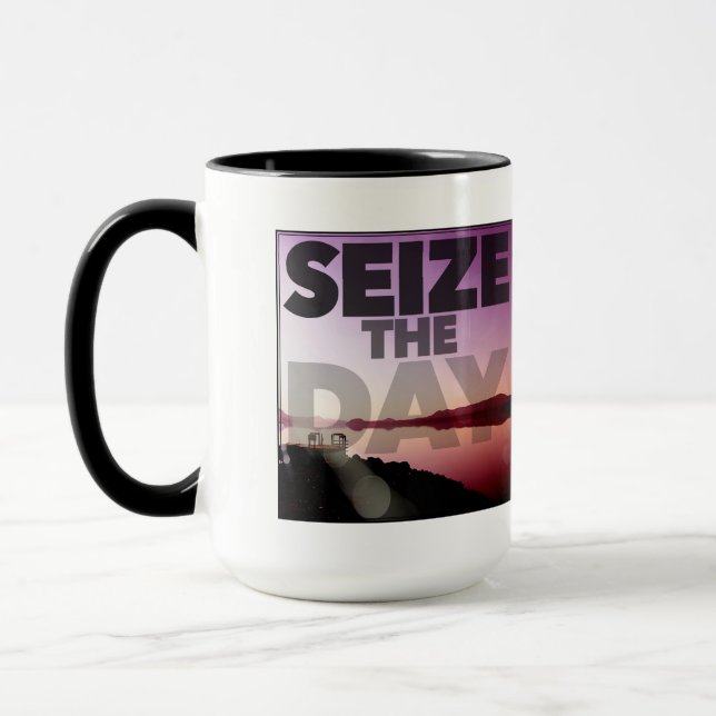 Seize The Day Mug (Left)