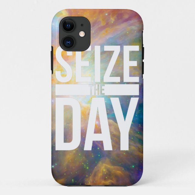 Seize the Day Nebula Case-Mate iPhone Case (Back)