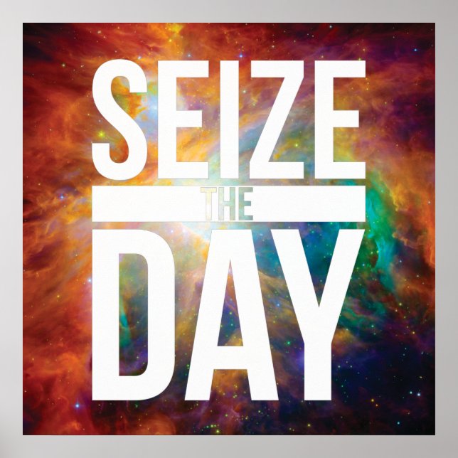 Seize the Day Nebula Poster (Front)
